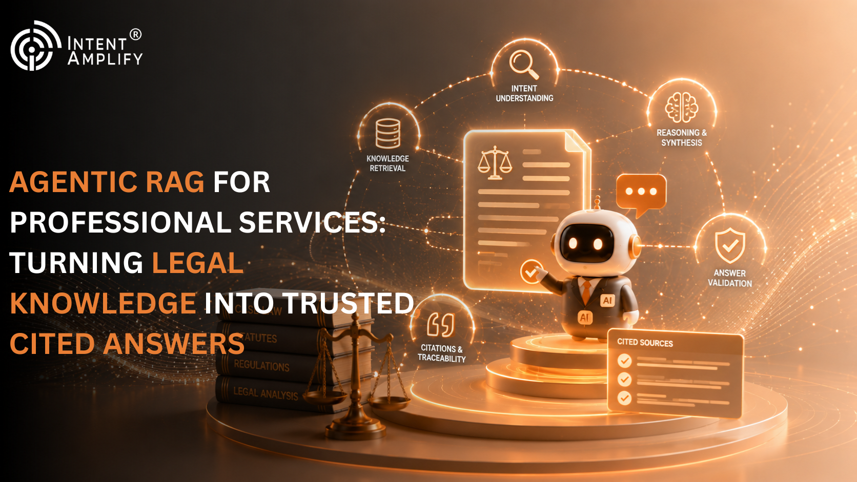 Agentic RAG for Professional Services: Turning Legal Knowledge into Trusted, Cited Answers