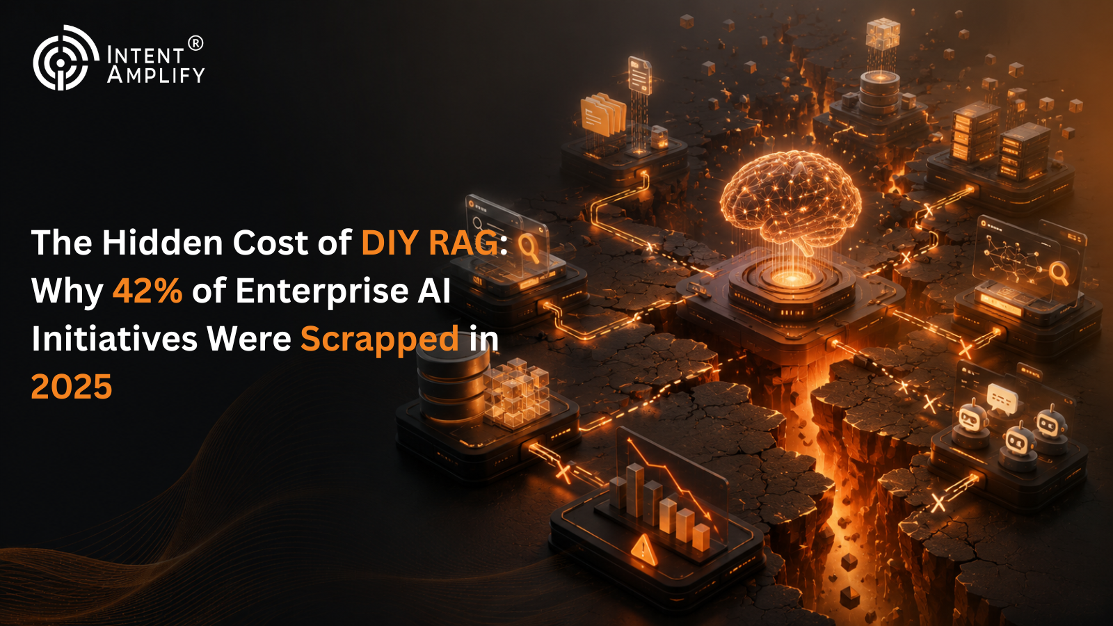 The Hidden Cost of DIY RAG: Why 42% of Enterprise AI Initiatives Were Scrapped in 2025 