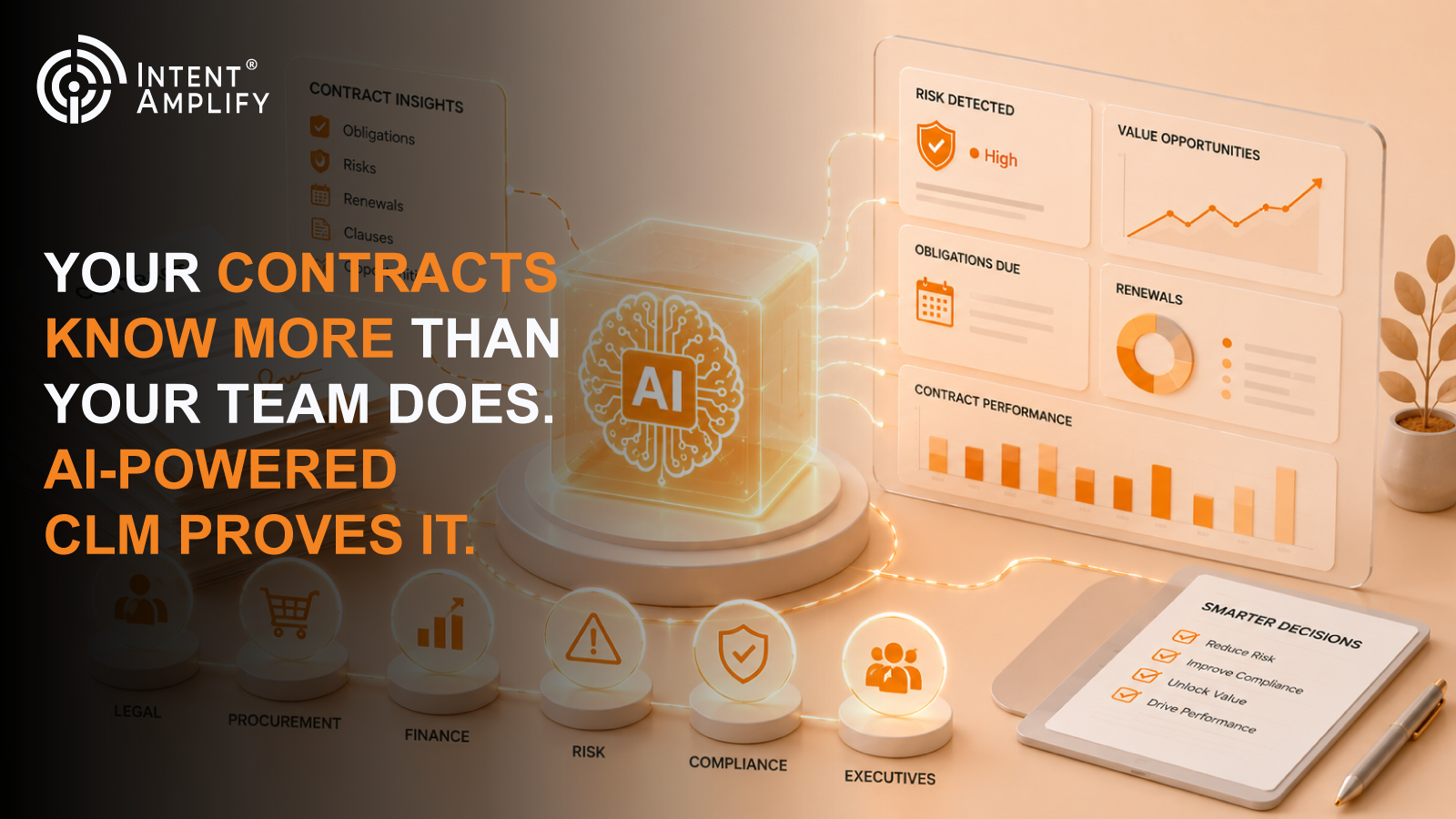 Your Contracts Know More Than Your Team Does. AI-Powered CLM Proves It.