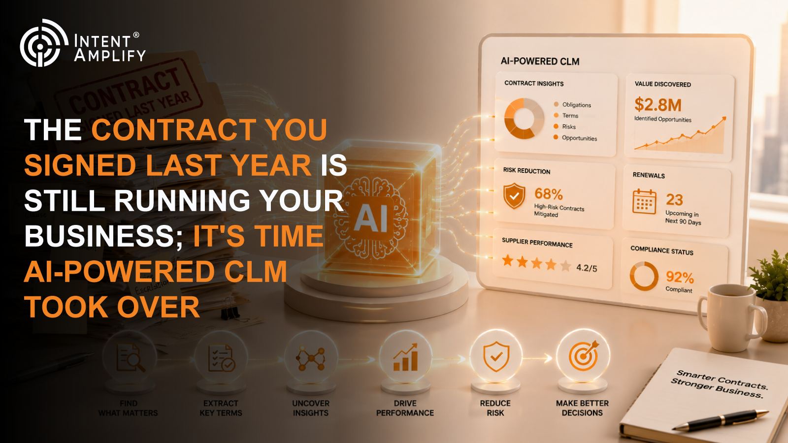 The Contract You Signed Last Year Is Still Running Your Business; It's Time AI-Powered CLM Took Over