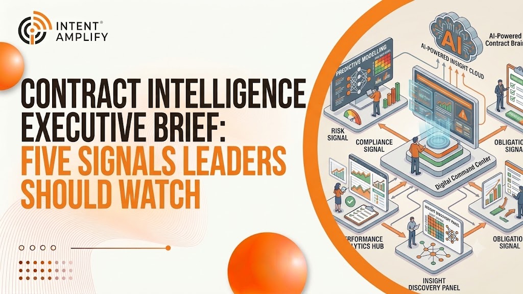 Contract Intelligence Executive Brief: Five Signals Leaders Should Watch