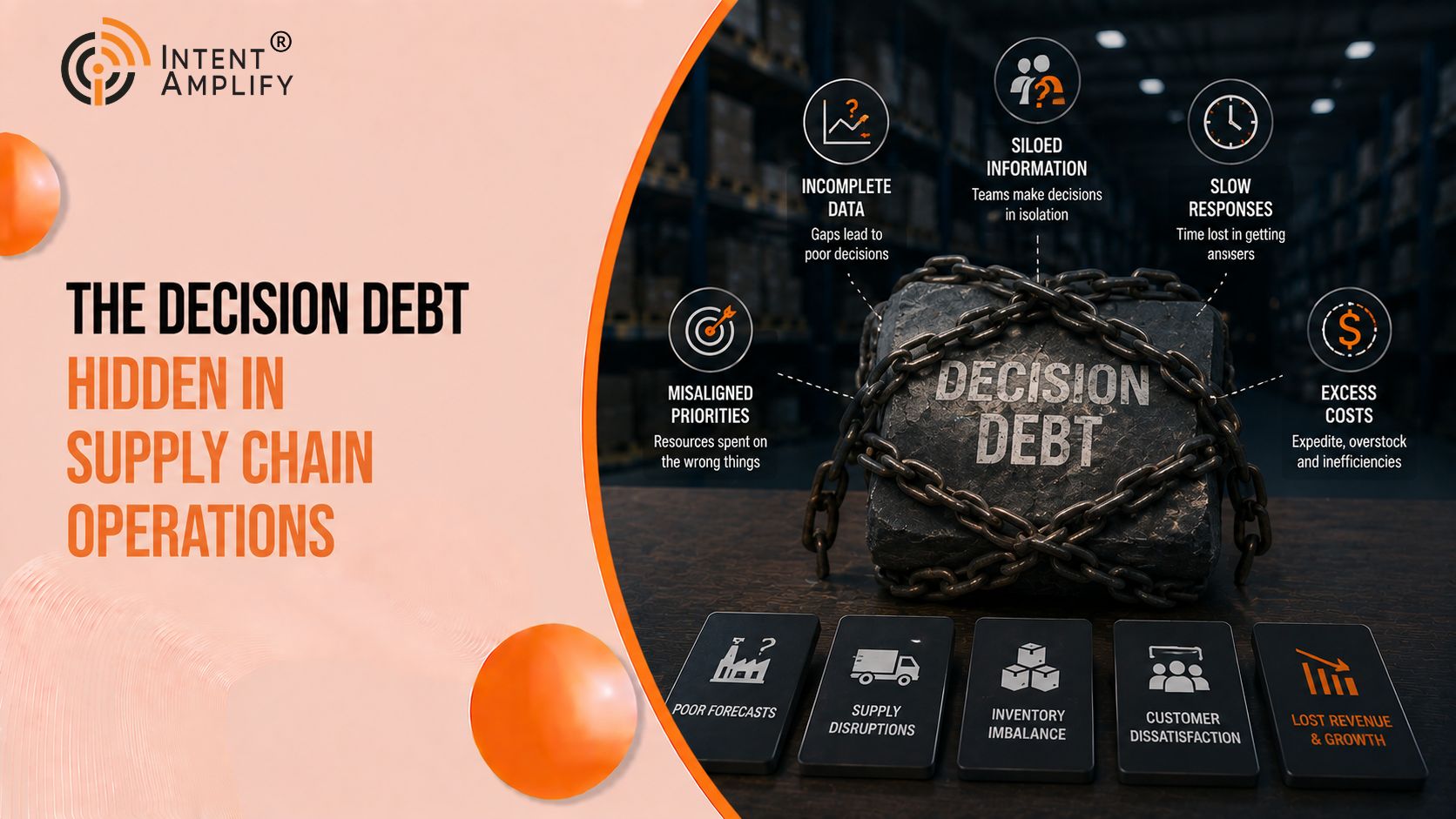The Decision Debt Hidden in Supply Chain Operations: Why Every Unresolved Exception Makes the Next Response Harder