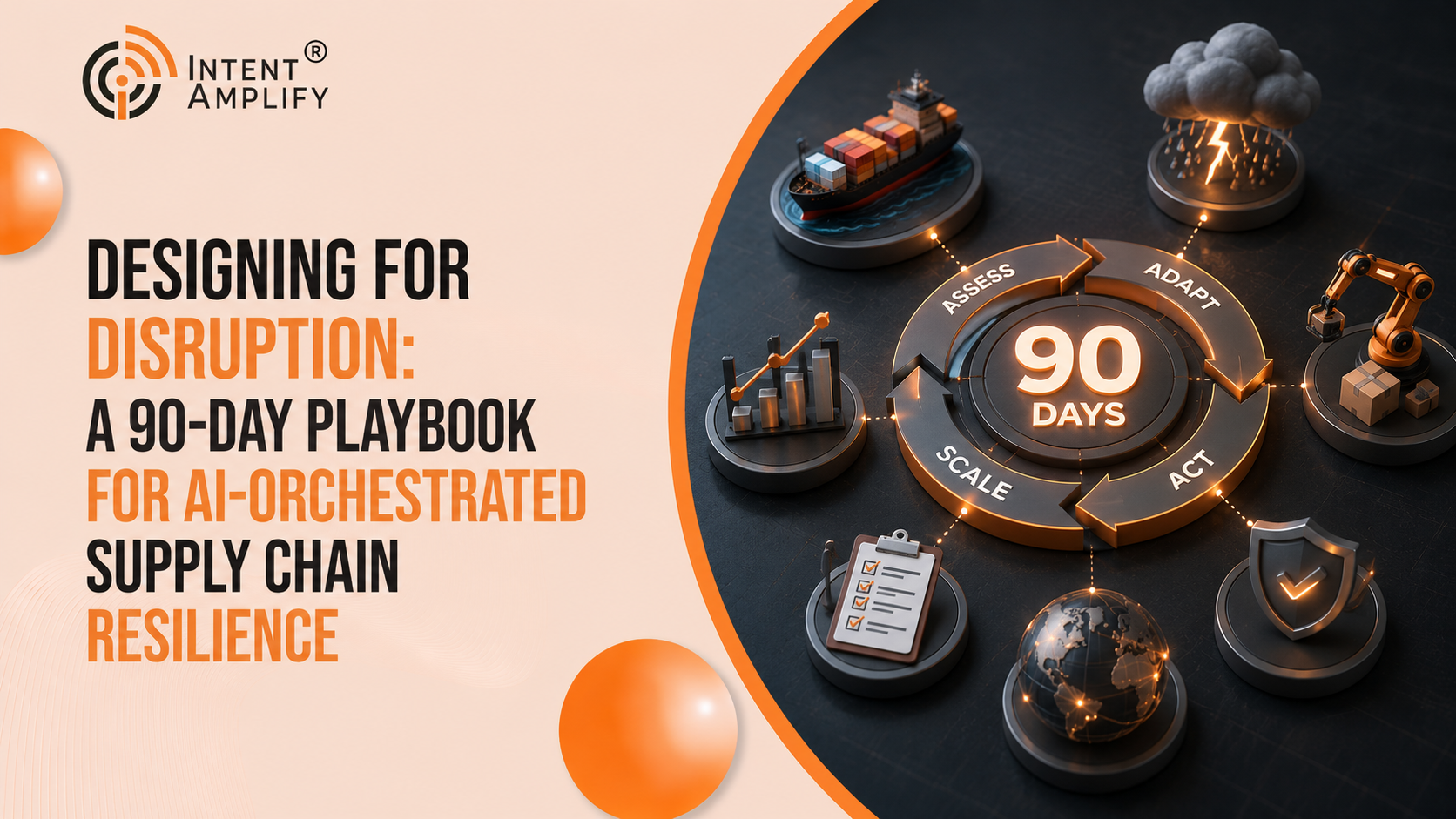 Designing for Disruption: A 90-Day Playbook for AI-Orchestrated Supply Chain Resilience