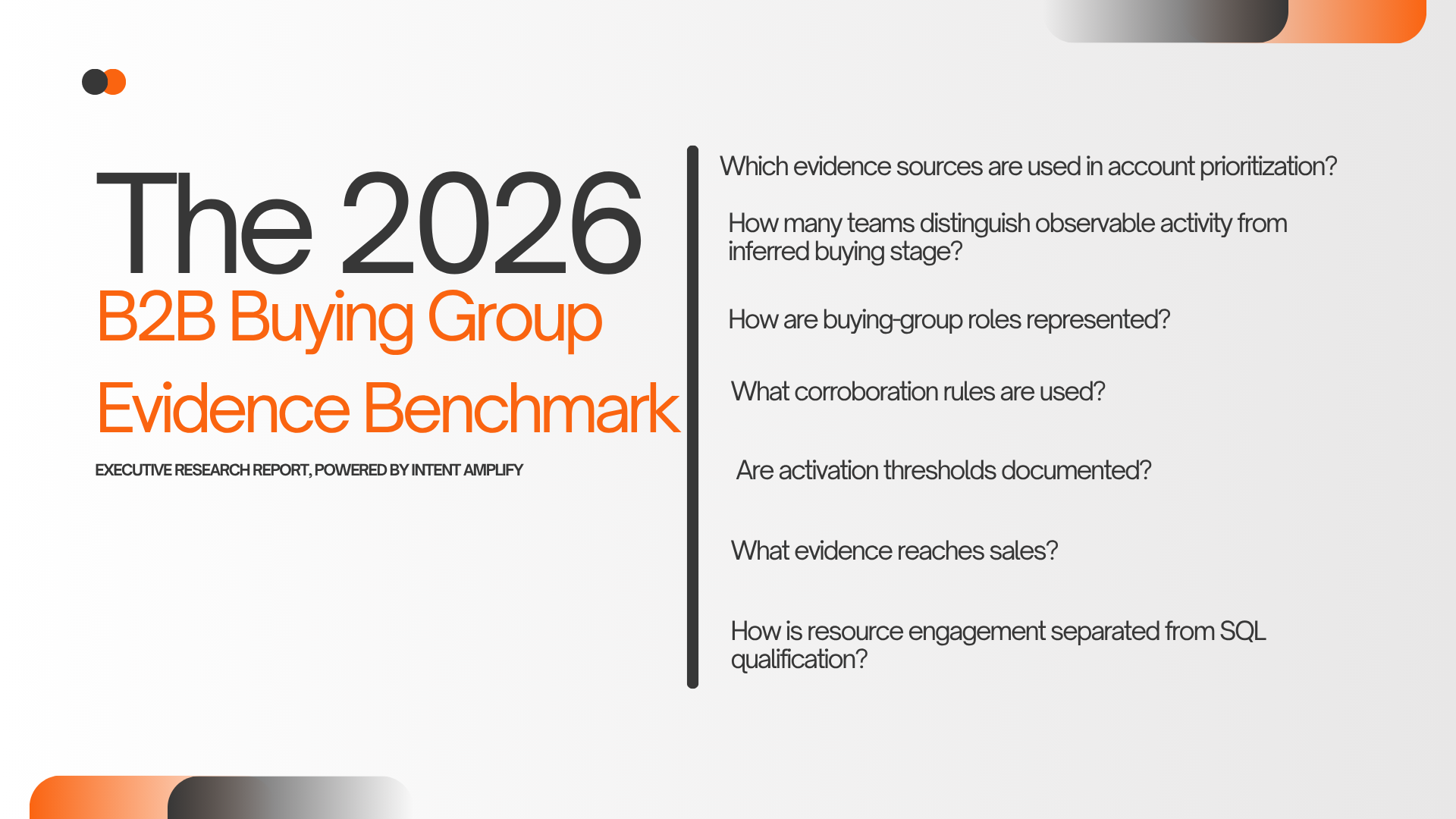The 2026 B2B Buying Group Evidence Benchmark