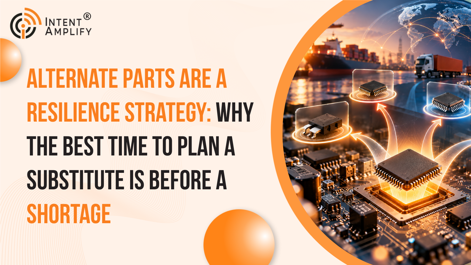 Alternate Parts Are a Resilience Strategy: Why the Best Time to Plan a Substitute Is Before a Shortage