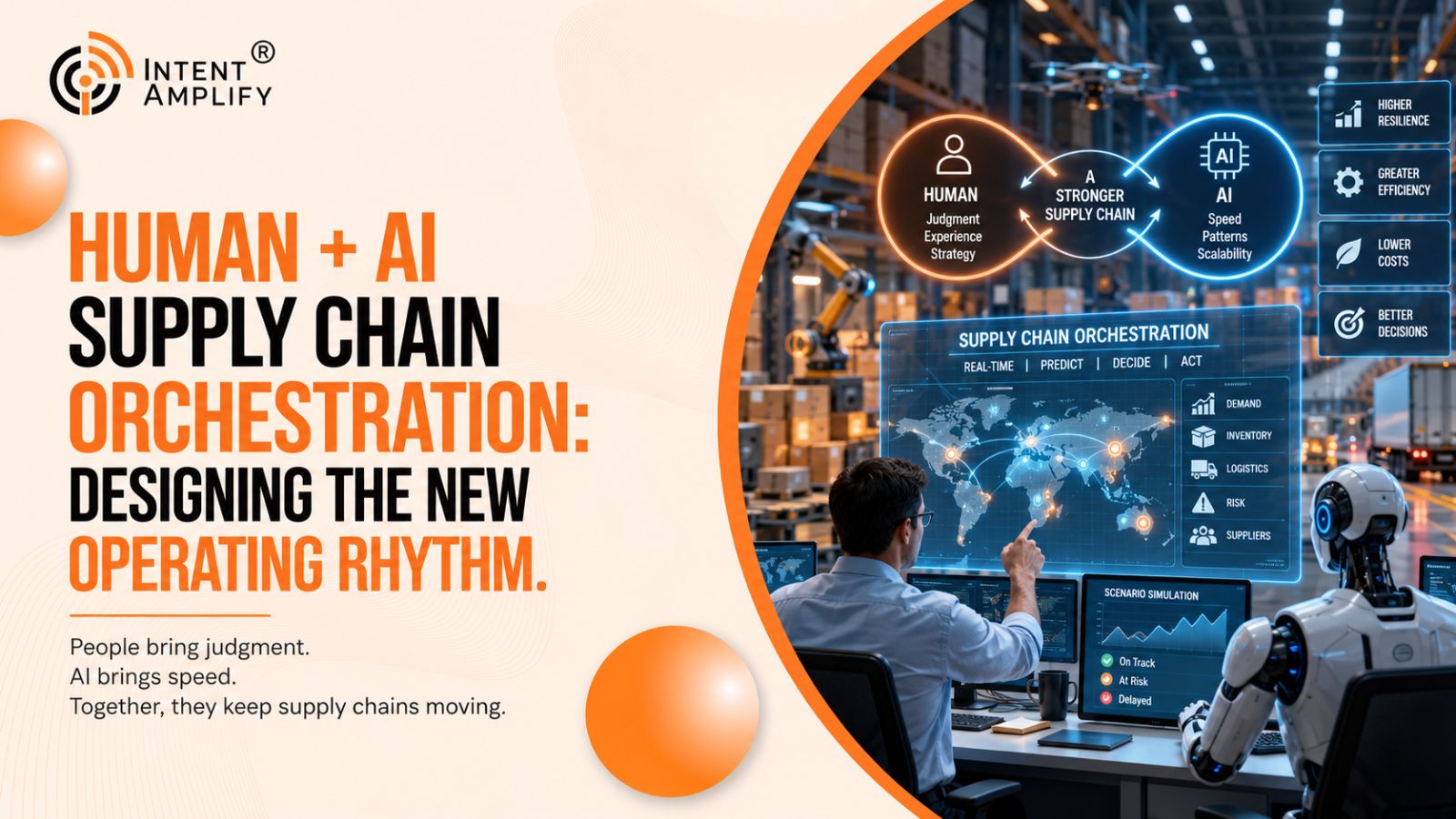 Human + AI Supply Chain Orchestration: Designing the New Operating Rhythm