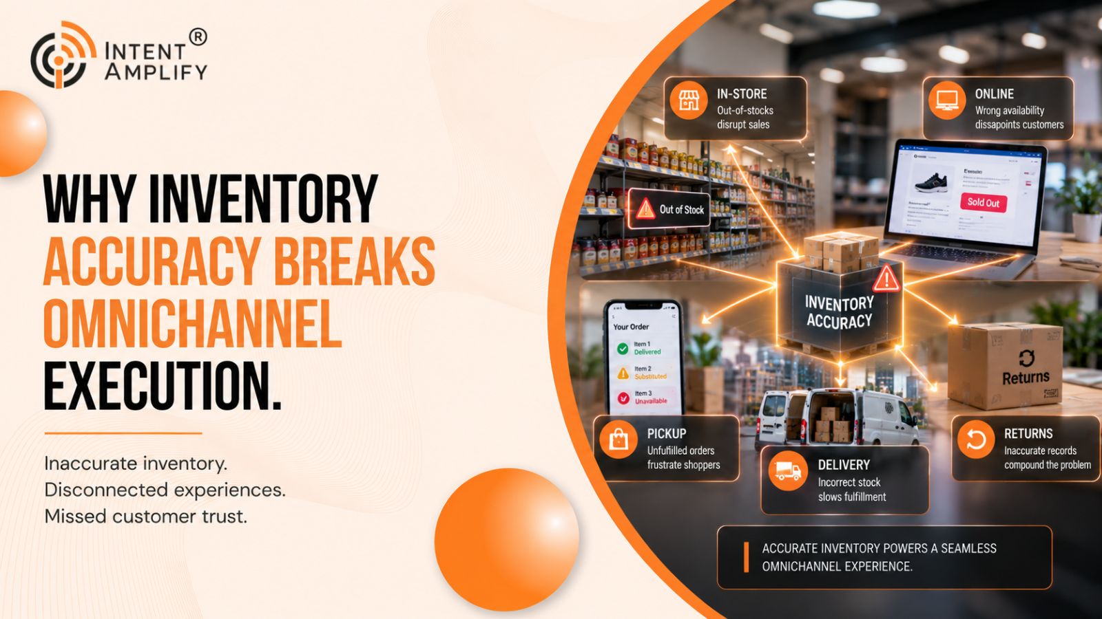 Why Inventory Accuracy Breaks Omnichannel Execution