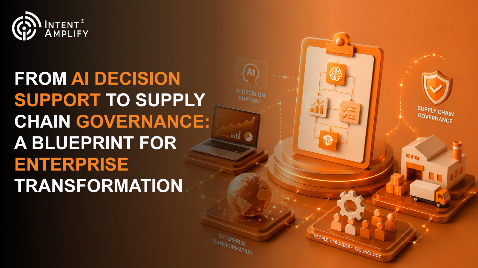 From AI Decision Support to Supply Chain Governance: A Blueprint for Enterprise Transformation