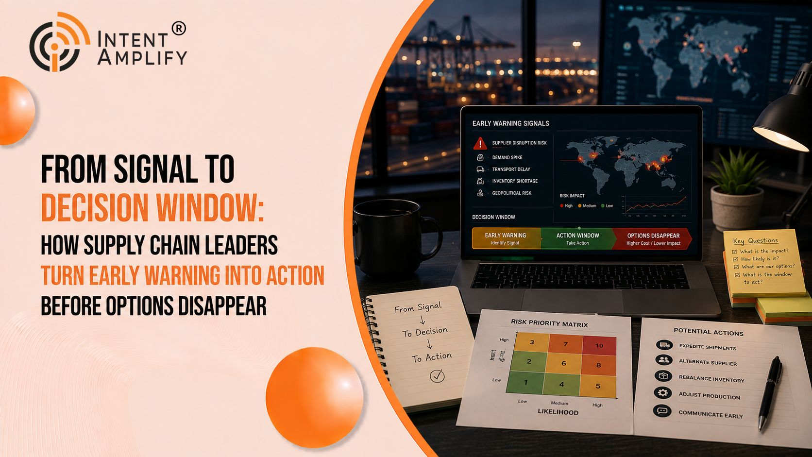 From Signal to Decision Window: How Supply Chain Leaders Turn Early Warning Into Action Before Options Disappear