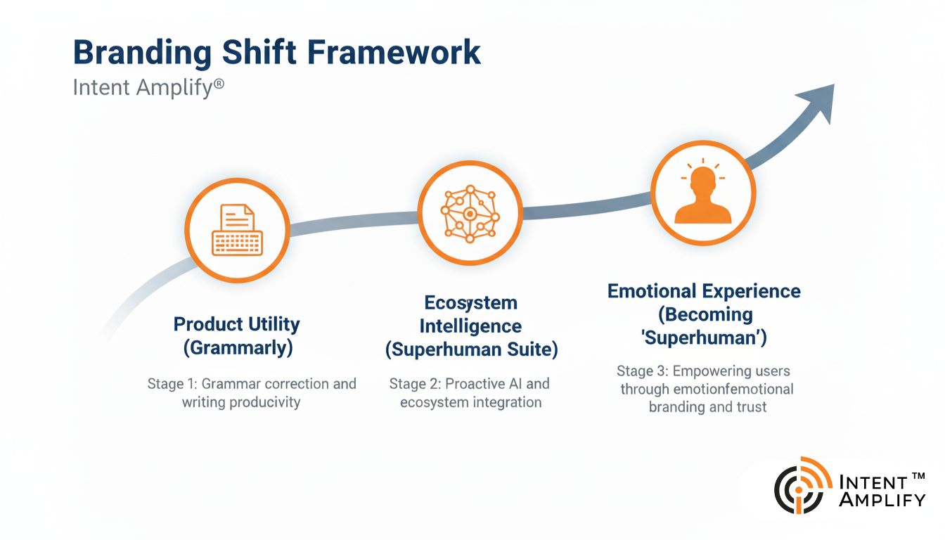 What Grammarly Becoming Superhuman Move Teaches B2B SaaS Companies About Branding and Growth